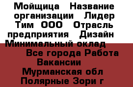 Мойщица › Название организации ­ Лидер Тим, ООО › Отрасль предприятия ­ Дизайн › Минимальный оклад ­ 16 500 - Все города Работа » Вакансии   . Мурманская обл.,Полярные Зори г.